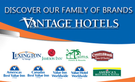 Now save 15% at all Vantage Hospitality Group hotels!